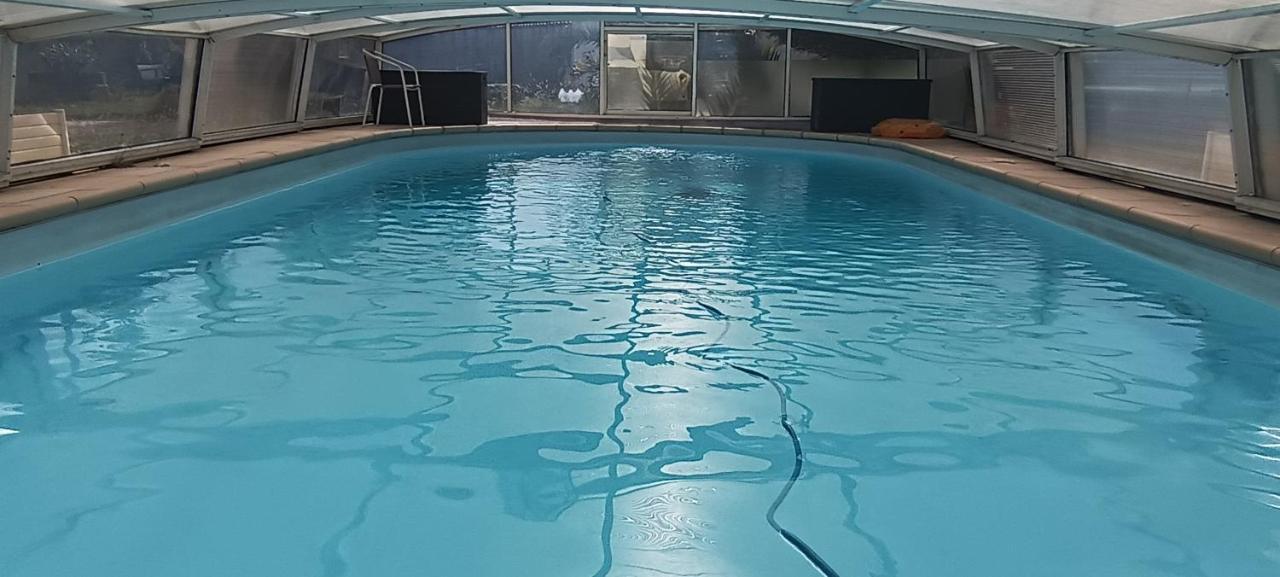 Charmante Maison Avec Piscine Anneyron Esterno foto