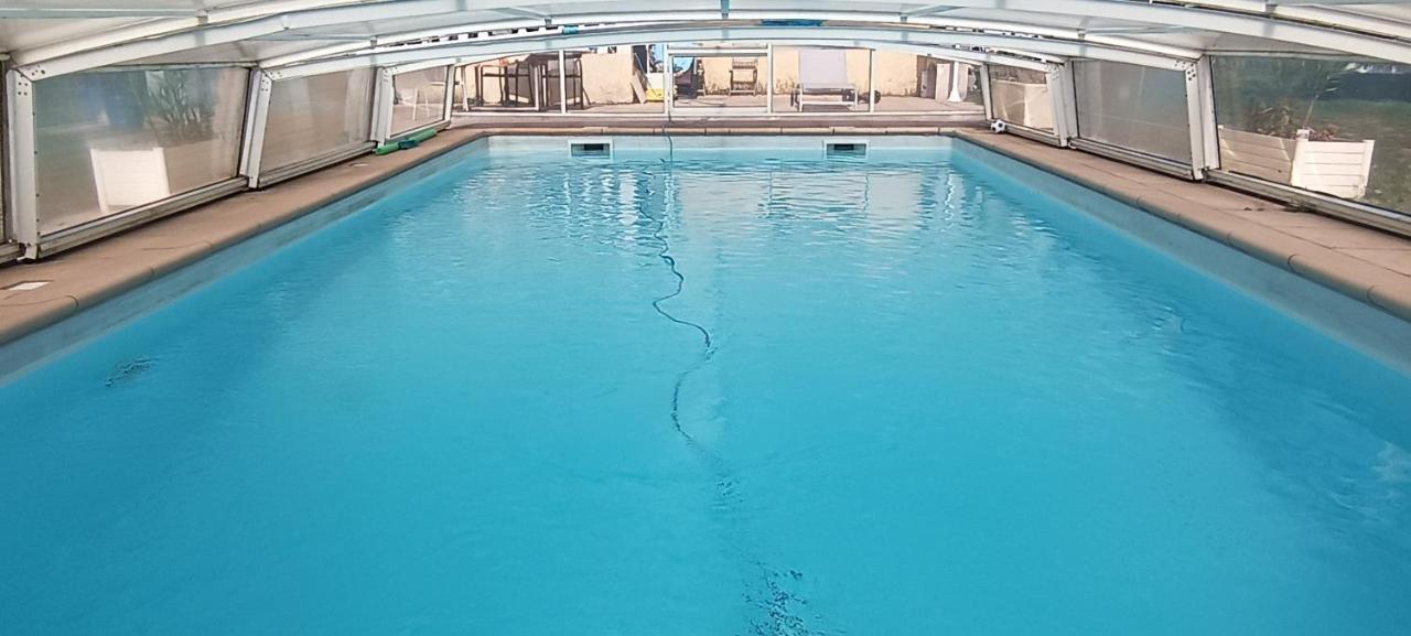 Charmante Maison Avec Piscine Anneyron Esterno foto